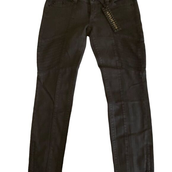 Liverpool High rise ankle skinny petite jeans size 10P / 30 NWT meteorite black - Picture 5 of 13